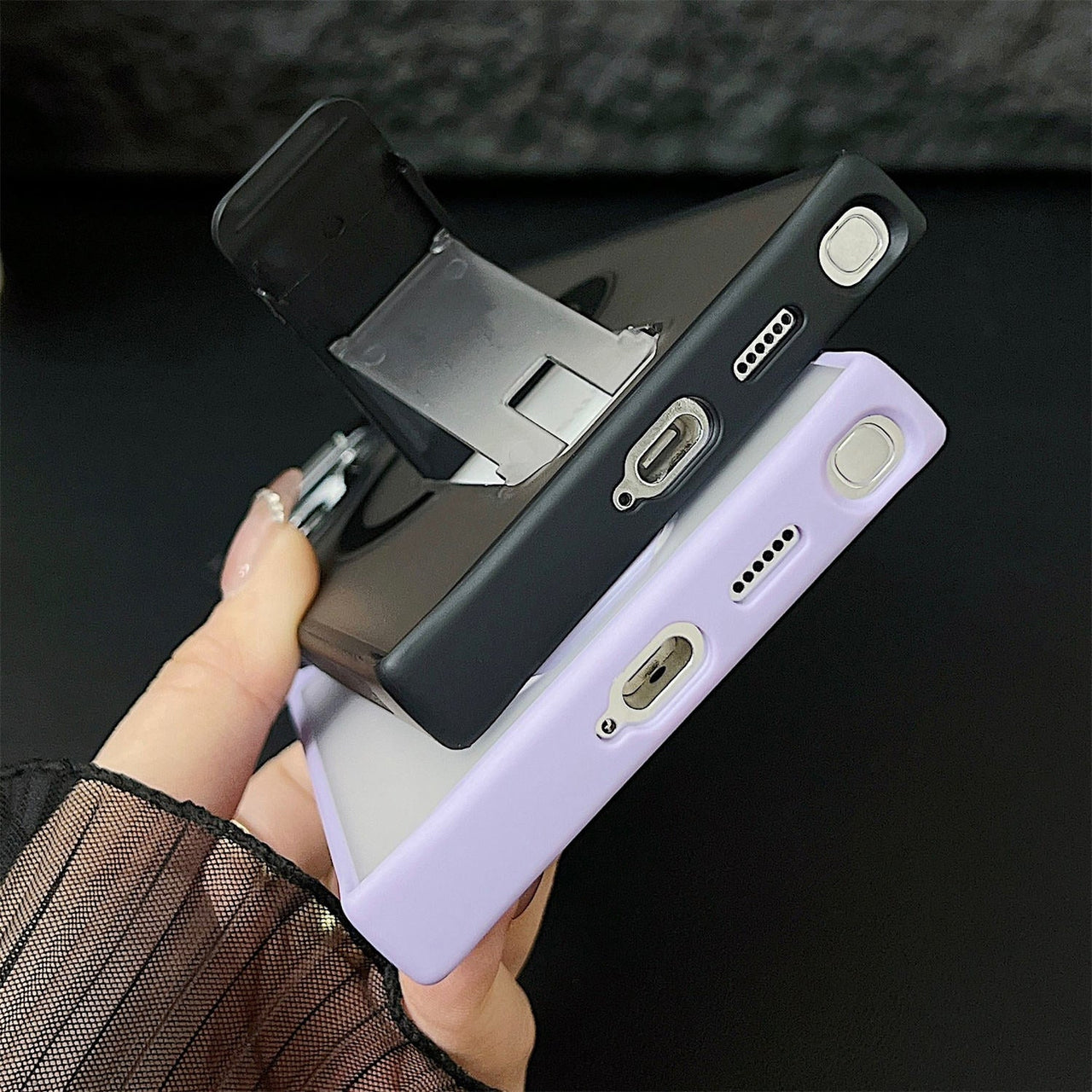 Luxury Kickstand Magnetic Frosted Galaxy Ultra Series Case