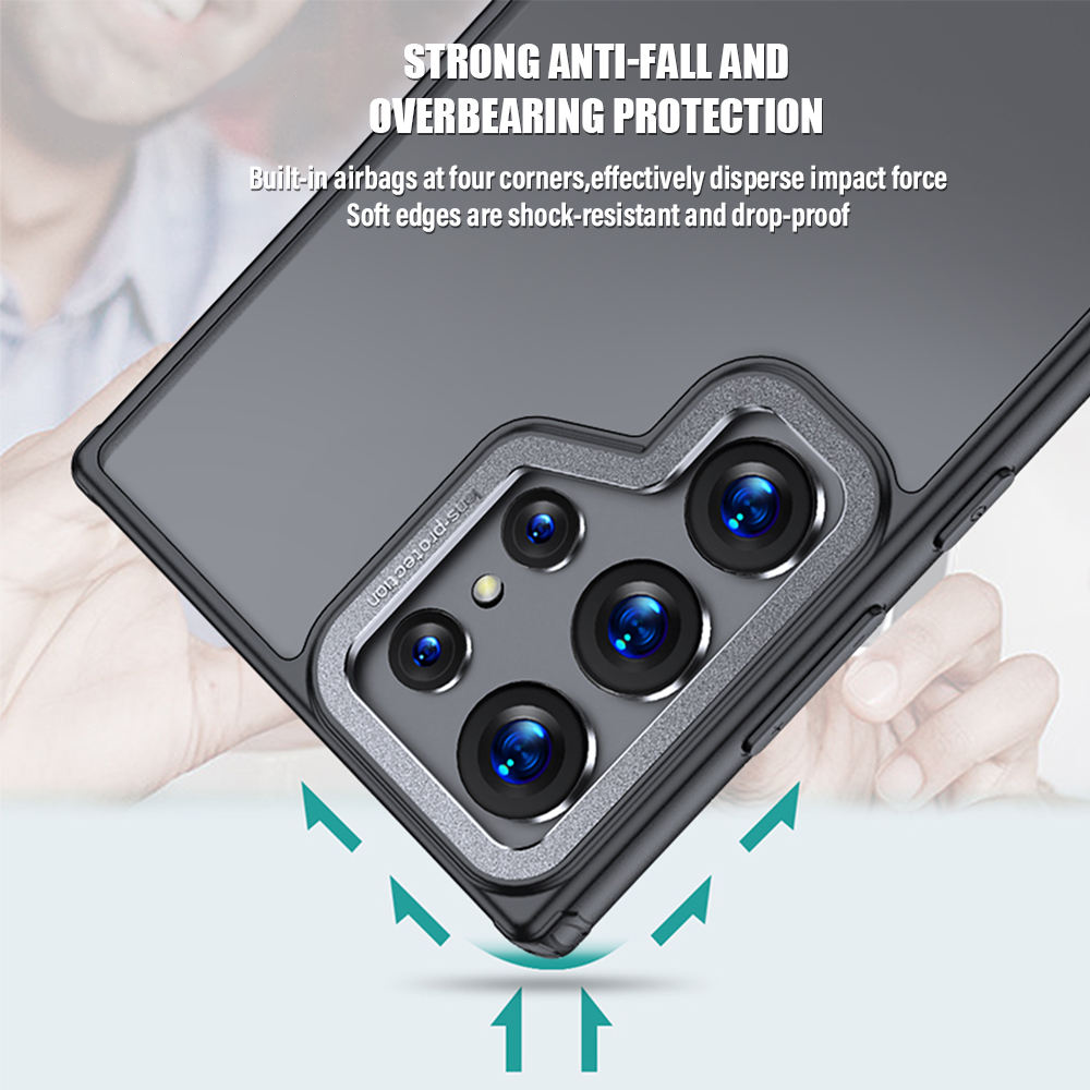 Matte | Safety Camera Protector Galaxy Ultra Series Case